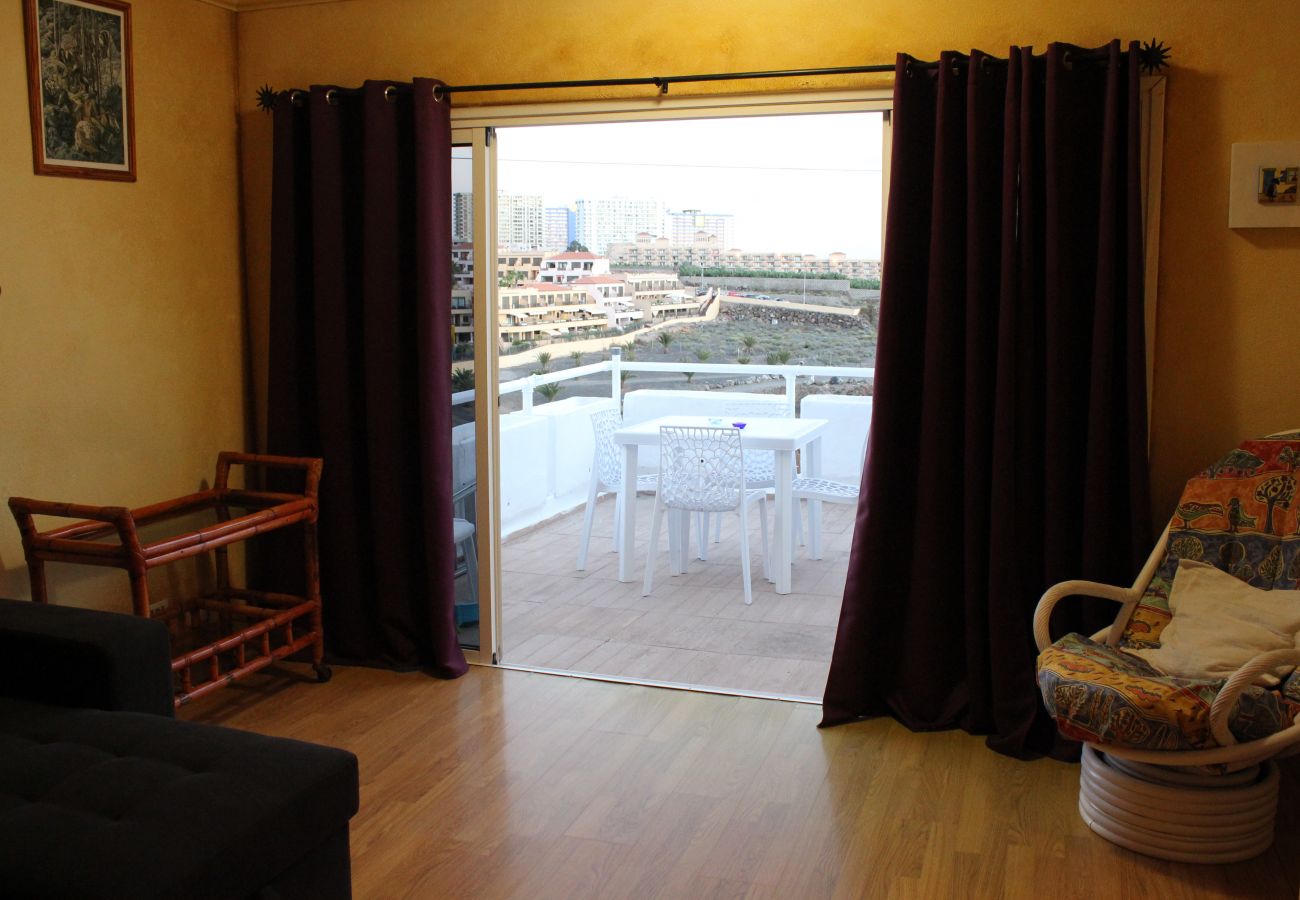 Apartamento en Callao Salvaje - Acogedor apto. terraza, BBQ y vistas al mar. WIFI